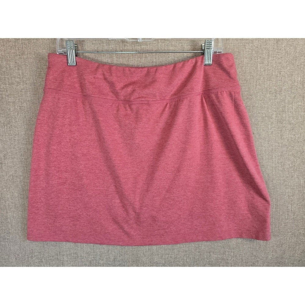 Tangerine Women Coral Heather Active Skort Built-in Shorts L F12527D672